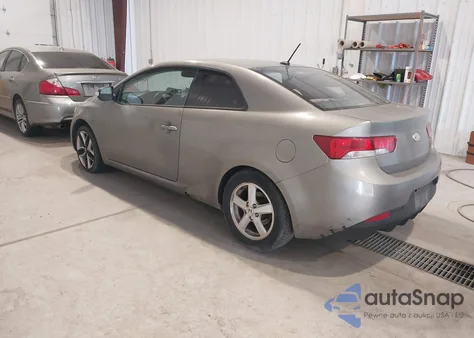 2010 Kia Forte Koup Sx z USA, uszkodzony, nr VIN KNAFW6A39A5158097